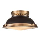 modern antik bronz rez mennyezeti lampa alacsony belmagassag nappali konyha retro kerek vilagitas loft.jpg